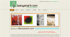 Desktop Screenshot of banyanart.com